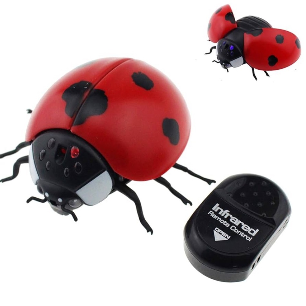 NIB Lady Bug Remote Control Grass Hopper Insect Electronic Toy Birthday